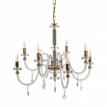 Люстра 8рожк.83см."DIDO" прозрачный