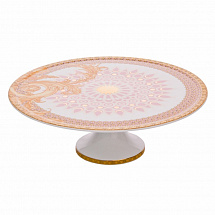 Тортница н/н 33см."Бизант" розовая Rosenthal