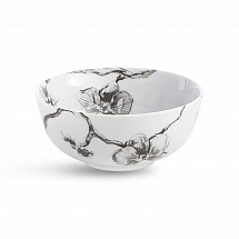 Салатник Michael Aram "Black Orchid", 14 см, фарфор