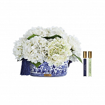 Ароматизированный букет 38см."Hydrangea" слоновая кость Cote Noire