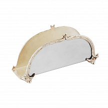 Cалфетница 19x9см. Royal Family серебряная