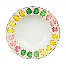 Тарелка глубокая 24см."Swarowski Idyllia" Rosenthal