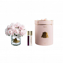 Ароматизированный букет 32см."Luxury Grand Rose Bud Bouquet" розовый Cote Noire