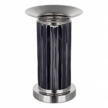 Ваза для цветов 29см."Riana" черная