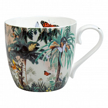Кружка 425мл."Jungle heritage by Binny Talib" зелёная