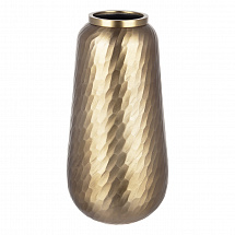 Ваза для цветов 41см."Clare" золотая