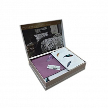 Комплект постельного белья 6пред."Volante" фиолетовый Maison Dor