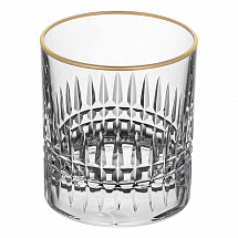 Набор стаканов 300мл.6шт."Empire" золотой