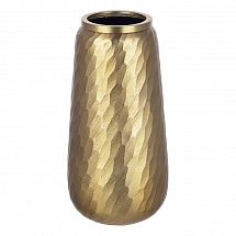 Ваза для цветов 31см."Clare" золотая