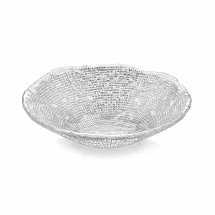 Салатник 25см."Diamantе" прозрачный IVV