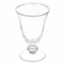 Набор бокалов 270мл.6шт."Sophia" серебряный