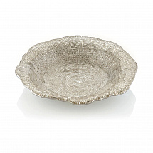 Блюдо 24см."Diamanté" песочное