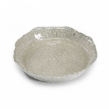 Ваза для фруктов 32см."Diamanté" песочная