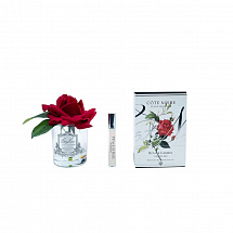 Ароматизированный цветок 15см."Single Rose" карминно-красный Cote Noire