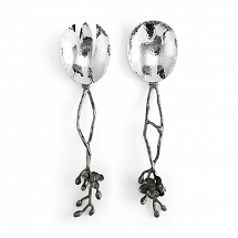 Набор сервировочный Michael Aram "Black Orchid", 2 предмета, 28 см