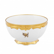 Набор пиал 12см.6шт."Роза золотая"
