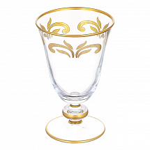 Набор бокалов 270мл.6шт."Sophia" золотые узоры