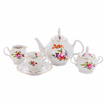 Сервиз чайный 240мл на 6перс.15пред."Полевой цветок 5309011" 