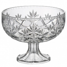 Ваза для фруктов на ножке Crystalite Bohemia "Christie", 23 см