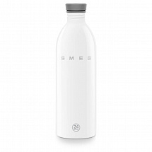 Бутылка "Smeg", белая, 25 см, 1 л
