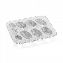 Блюдо с 7 отделениями 32х28см."All in One" прозрачное IVV