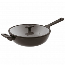 Вок с крышкой 30см."Titan Pro Double Induction" Sambonet