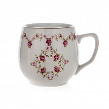 Кружка "Роза мелкая " 300мл.
