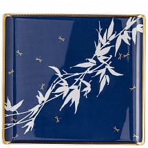 Блюдо квадратное 26х24см."Турандот синий"