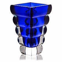 Ваза для цветов 25см."Adria" синяя