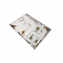 Халат детский на 10 лет "Tobi" белый