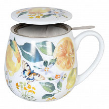 Набор для чая 400мл на 1перс.3пред."Victoria Lowe - Fruity Tea - Lemon"