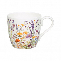 Кружка 450мл."Blumenwiese" белая