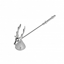 Свечкогаситель 27см."Stag" серебряный Edzard