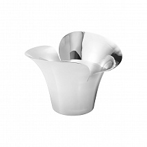 Ваза для цветов 19см."Bloom Botanica" серебряная