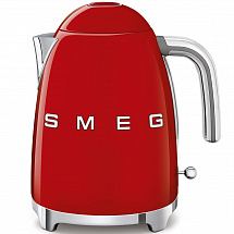 Чайник электричесткий "Smeg", 1,7 л, красный, 2400 Вт
