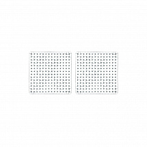 Набор квадратных тарелок 21см.4шт."Bossa Nova"