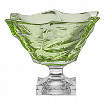 Ваза для фруктов н/н 29,5см."Flamenco" зеленая