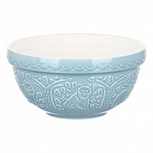 Миска для смешивания In the Forest, 21 см, 1,1 л, серо-голубая, медведь