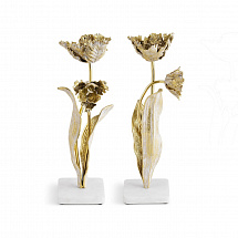 Набор подсвечников 15см.2шт."Tulip"