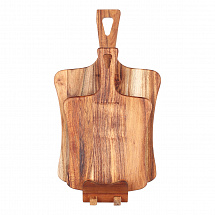 Набор из 2 разделочных досок на подставке "Rosetta"