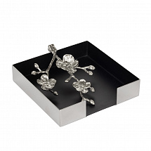 Подставка для салфеток Michael Aram "White Orchid", 18x16,5 см