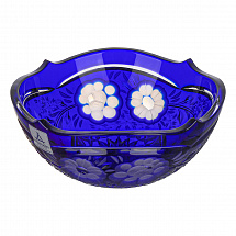 Ваза для конфет 16см."Natalie" синяя