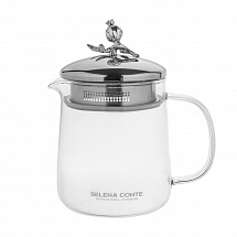 Чайник заварочный 1200мл."Grazia" серебряный