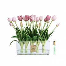 Ароматизированный букет овальный "Orchid" розовый Côte Noire