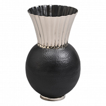 Ваза для цветов 38см."Remi" черная