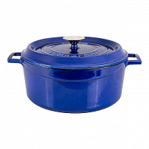 Кастрюля Lava Majolica Blue 6,7 л, 28 см