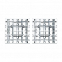 Набор квадратных блюд 14см.12шт.Square