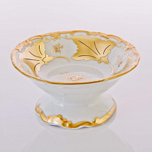 Розетка н/н 8см."Кленовый лист белый"