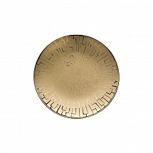 Тарелка 16см."TAC" золотая Rosenthal