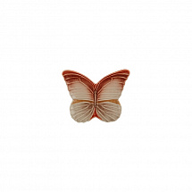 Блюдо Bordallo Pinheiro "Облачные бабочки", 31х25 см, красное